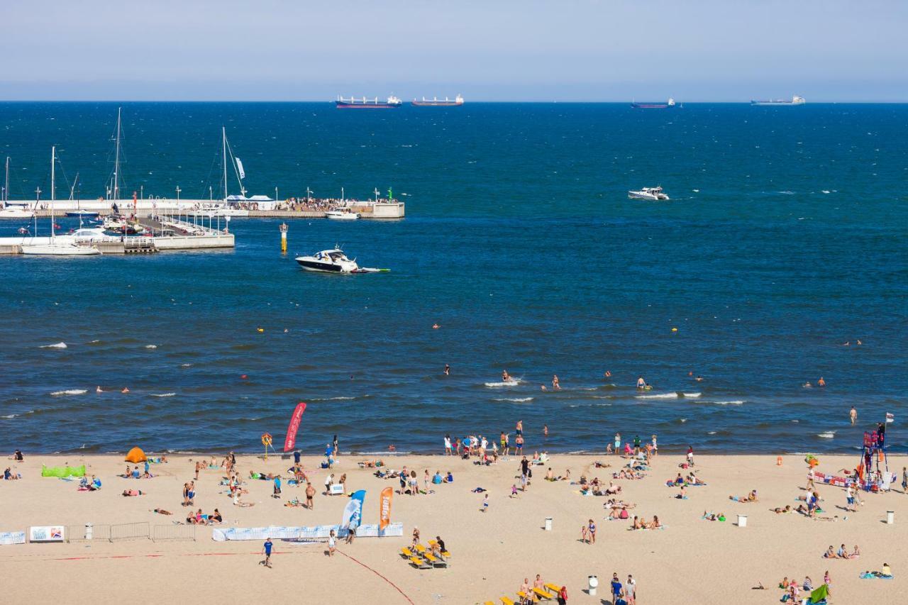 Visby : Premium Apartments On The Beach 格但斯克 外观 照片